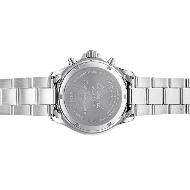Orient Mako Solar Limited Edition Ice Blue Men's Watch- RA-TX0210L